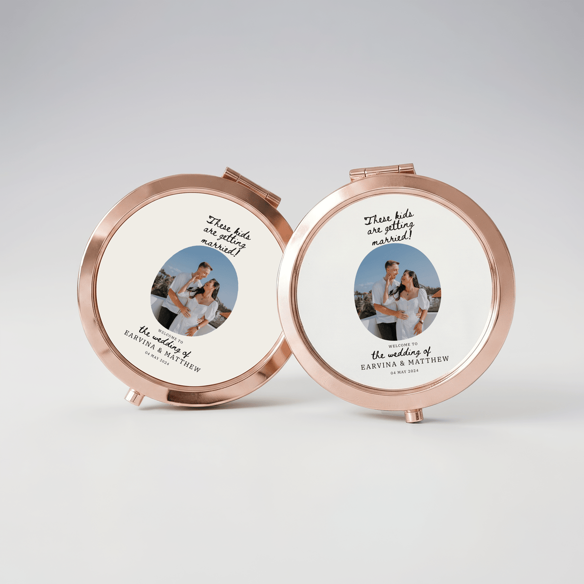 Custom Compact Mirror – Bulk Order for Wedding Favours, Events & Logos - cmzart